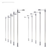 Lqs10cn 10pcs Modelo Ferrocarril Tren Lámpara Poste Calle Lu 0