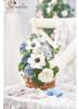 ~? Serwalin Flores Artificiales Azul Blanco Pastel Flores Pa 2