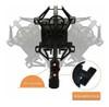 Boseen Universal Microphone Shock Mount, Mic Clip Holder Mou 3