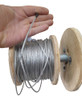 Linga Cable De Acero Galvanizado 5mm X 100mt 2