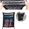 Negro Doble Asiento De Malla De Almacenamiento Capas Tableta 3