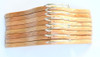 10 Perchas Infantiles De Madera Sin  Broches Premium!! 1