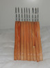 10 Perchas Infantiles De Madera Sin  Broches Premium!! 4