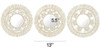 Dahey Espejo De Pared Colgante Con Macramé Boho Fringe Espej 4