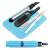 Alfombrilla P/herramientas De Cabello De Silicona Azul 0