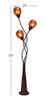 Lámpara De Pie De Metal Abaca Deco 79, 70 X 18 Pulgadas 2
