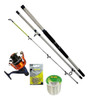 Combo Pesca Caña 4.20 + Reel Frontal + Accesorios Explorer 0