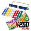 Broches Para Carpetas Broche Nepaco Plastico 250 Und. 0