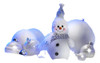 Lb 7x5ft Navidad Muñeco De Nieve Vinilo Estudio Fondo Fotogr 0