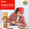 Pegado Total Adhesivo De Montaje Fischer 310ml Multimaterial 4