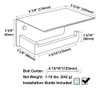Soporte De Papel Higinico Con Estante Para Telfono De Nquel 1