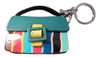 Llavero Cartera Verde Rayada 3
