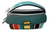Llavero Cartera Verde Rayada 6