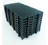 Kit 8 Estrado Piso Pallet Plástico Resistente Preto  25x50 3