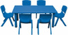 Mesa Rectangular Infantil - Niños Escuela Jardin 1