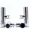 ¡4pcs! Bonita Pinza Inoxidable Caña De Pescar Titular Para C 3 ¡4pcs! Bonita Pinza Inoxidable Caña De Pescar Titular Para C 3