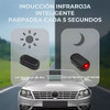 Led Intermitente Simulador Alarma Auto Antirrobo Usb Solar 2