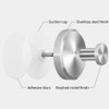 Soporte De Toallas De Acero Inoxidable X2  Con Ventosa 2