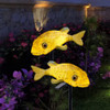 Estatuas De Jardín Solar De Tooyuart, Decoración De Peces Ko 0