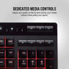 Teclado De Juego Corsair K55 Rgb Retroiluminado Led 5