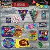 Kit Imprimible Candy Bar Super Héroes Squad Mas Completo 5