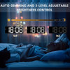 Yaboodn Reloj Despertador Digital Para Dormitorios, Pantalla 3
