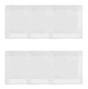 Set X6 Plato Postre 20cm Oxford  Cuadrado Nara Blanco 1 Set X6 Plato Postre 20cm Oxford  Cuadrado Nara Blanco 1