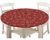 Cubierta De Mesa Ajustada De Poliéster Con Bordes Elásticos, 2