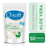 Toallitas Húmedas Q-soft Aloe Vera Doypack (24 Paquetes) 1 Toallitas Húmedas Q-soft Aloe Vera Doypack (24 Paquetes) 1