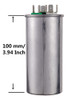 Bojack 35+5uf 35/5mfd ±6% 370v Cbb65 Condensador De Arranque 2