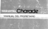 Manual De Propietario Daihatsu Charade En Papel 0
