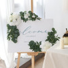 Cocoboo Artificial Flower Swag Wedding Arch Decor 2pcs Rose 3