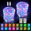 Glpe Cuerda De Luces Led Con Alimentacin Usb, Paquete De 2 X 0