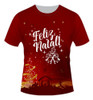 Pacote 15 Artes Natal Sublimação Total Camisetas Vermelho 7