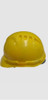 Casco De Protección Con Arnés Amarillo De Trabajo. Oferta 0