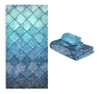 Juego De Toallas De Baño Zoeo Mermaid Blue 3 Toallas Ultra S 0