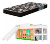 Cama Sommier 1 Plaza + Colchon D20 + Tobogan Incluido 0