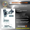 Bisagra Cazoleta Mueble De Cocina 35mm Codo 0, Ducasse X100 4