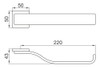 Toallero De 45 Cms Serie Skyline Fv 1