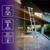 Escalera Articulada Botafogo 12 Esc 3x4 Hasta 150kg - Rex 2