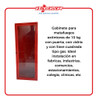Gabinete Para Matafuego 10 Kg Con Puerta Vidrio Llave 3