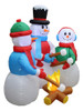 Muneco De Nieve Inflable De 5 Pies De Alto, Muneco De Nieve, 2