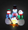 Muneco De Nieve Inflable De 5 Pies De Alto, Muneco De Nieve, 4