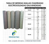 Malla Metal Electrosoldada Tejido Galvaniza 50x50 2,5mm 1x5m 1