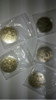 Moneda Baño Oro. Con Incrustaciones Circonio. Mas Capsula 2
