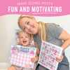 Gráfico De Entrenamiento Inodoro Para Niñas Con Stickers 3