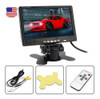 Pantalla Lcd 7  Tft Para Coche Monitor Cámara Marcha Atrás R 0