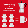 Cafetera Bialetti Moka Express 6 Tazas Original Italia 6