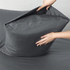 Bedsure - Juego De Sábanas Tamaño Queen, Gris, Suave 1800 Sá 2