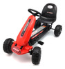 Auto Kart A Pedal Ruedas Plastico Rojo O Negro 0 Auto Kart A Pedal Ruedas Plastico Rojo O Negro 0